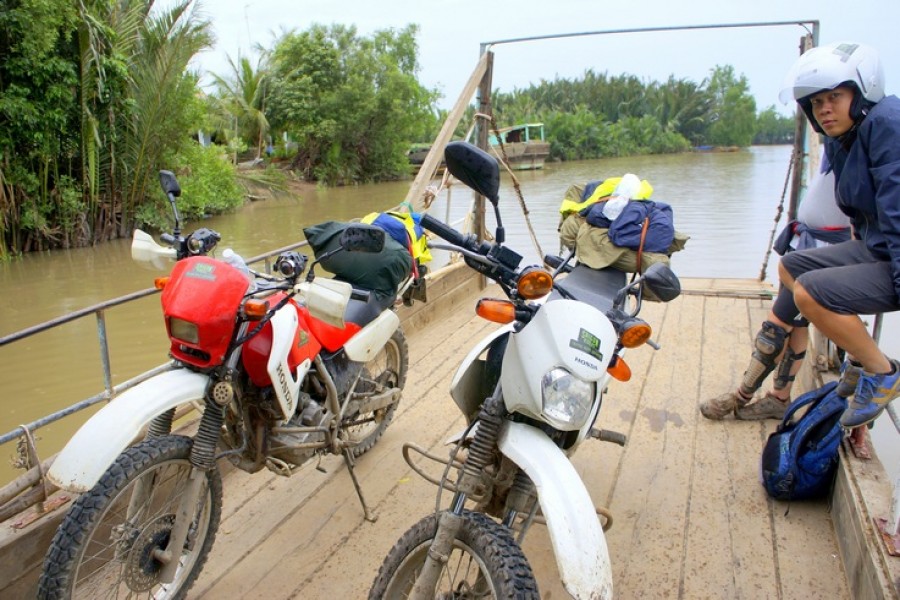 6 day Vietnam motorcycle tour, grand Mekong delta loop