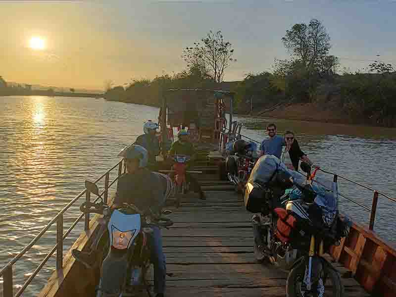 River ferry crossing